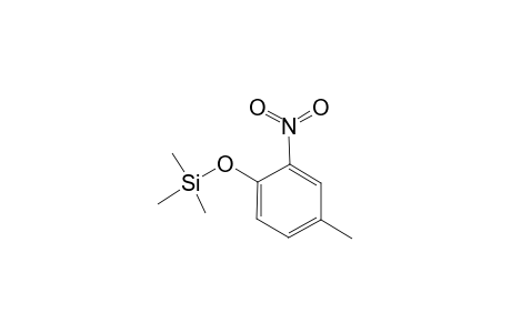 Cresol <2-nitro-p->, mono-TMS