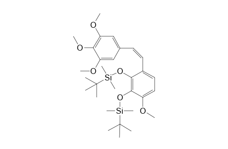 2',3'-bis[(t-Butyldimethyl)silyloxy]-(Z)-Combretastatin A