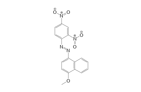 (E)-1-(2,4-dinitrophenyl)-2-(4-methoxynaphthalen-1-yl)diazene