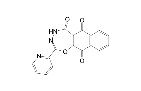 2-(Pyridin-2-yl)naphtho[2,3-f][1,3,4]oxadiazepine-5,6,11-(4H)-trione