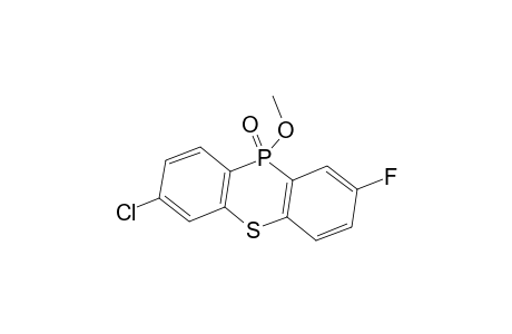 10H-Phenothiaphosphine, 7-chloro-2-fluoro-10-methoxy-, 10-oxide