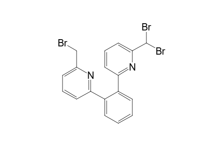 1-(6-(bromomethyl)-2-pyridyl)-2-(6-(dibromomethyl)-2-pyridyl)benzene