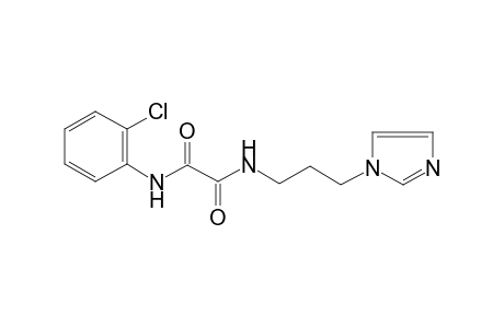 N-(2-chloro-phenyl)-N'-(3-imidazol-1-yl-propyl)-oxalamide