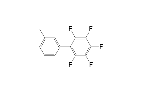 2,3,4,5,6-pentafluoro-3'-methylbiphenyl