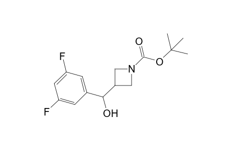 tert-butyl 3-[(3,5-difluorophenyl)(hydroxy)methyl]azetidine-1-carboxylate
