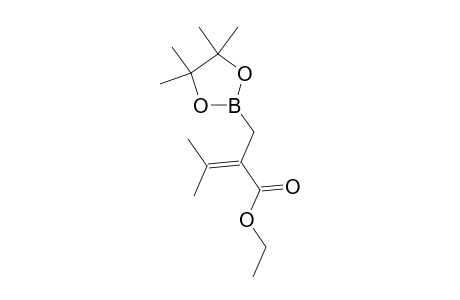 ETHYL-2-[(4,4,5,5-TETRAMETHYL-1,3,2-DIOXABOROLAN-2-YL)-METHYL]-3-METHYLBUT-2-ENOATE