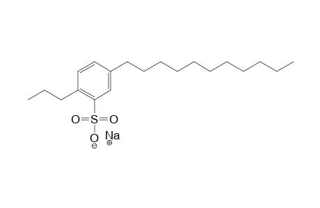 2-propyl-5-undecylbenzenesulfonic acid, sodium salt