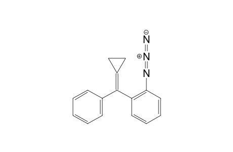 1-Azido-2-(cyclopropylidene(phenyl)methyl)benzene