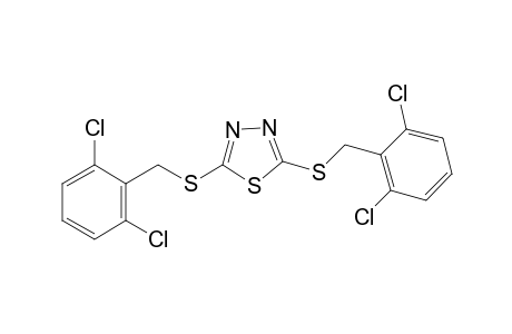 2,5-bis[(2,6-dichlorobenzyl)thio]-1,3,4-thiadiazole