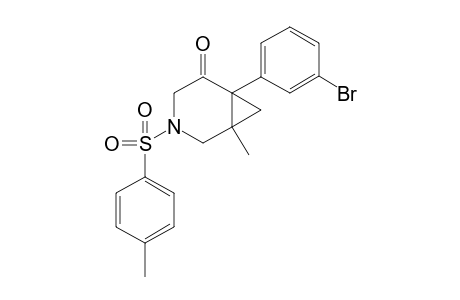 6-(3-Bromophenyl)-1-methyl-3-tosyl-3-azabicyclo[4.1.0]heptan-5-one