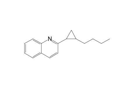 2-Butyl-1-(2-quinolinyl)cyclopropane