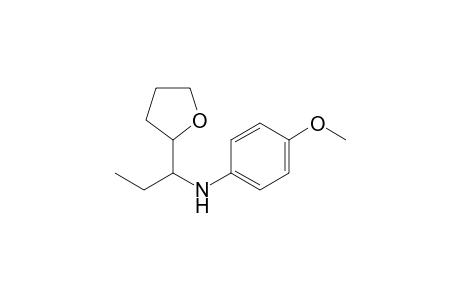 N-(4-Methoxyphenyl)-N-[1-(tetrahydro-2-furanyl)propyl]amine