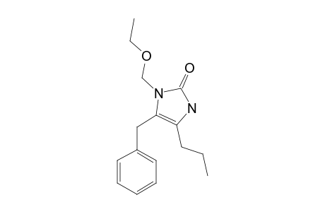 4-BENZYL-3-ETHOXYMETHYL-5-PROPYL-1,3-DIHYDROIMIDAZOL-2-ONE
