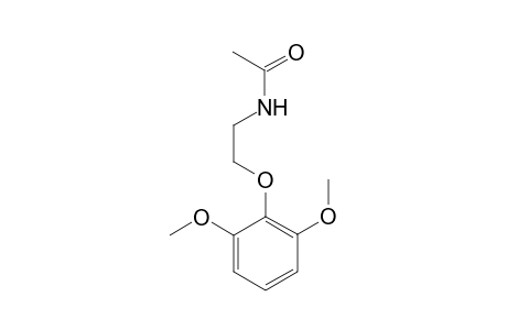 Acetamide, N-[2-(2,6-dimethoxyphenoxy)ethyl]-