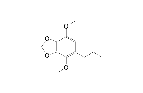 1,3-benzodioxole, 4,7-dimethoxy-5-propyl-
