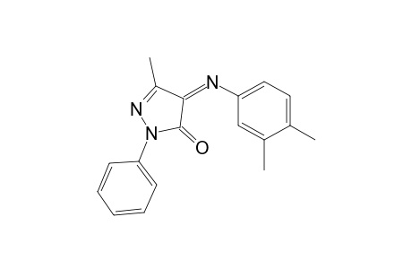 3H-pyrazol-3-one, 4-[(3,4-dimethylphenyl)imino]-2,4-dihydro-5-methyl-2-phenyl-