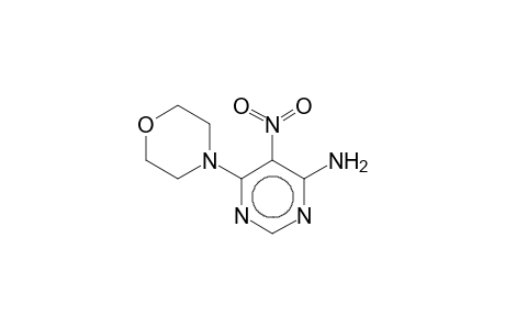 6-(4-Morpholinyl)-5-nitro-4-pyrimidinamine