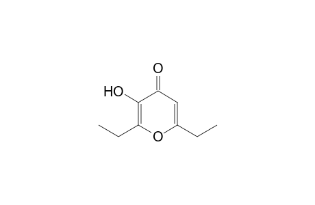 3-Hydroxy-2,6-diethyl-4-pyrone