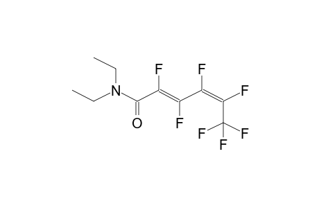 CIS,TRANS-N,N-DIETHYL-2,3,4,5,6,6,6-HEPTAFLUORO-2,4-HEXADIENEAMIDE