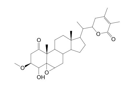 3.beta.-Methoxy-2,3-dihydro-27-deoxywithaferin A