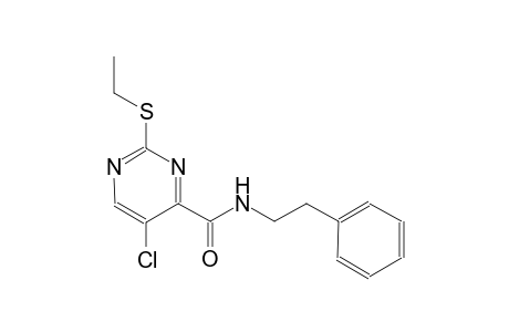 4-pyrimidinecarboxamide, 5-chloro-2-(ethylthio)-N-(2-phenylethyl)-