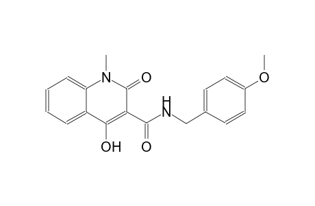 4-hydroxy-N-(4-methoxybenzyl)-1-methyl-2-oxo-1,2-dihydro-3-quinolinecarboxamide