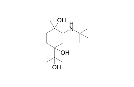 2-(tert-butylamino)-4-(2-hydroxypropan-2-yl)-1-methylcyclohexane-1,4-diol