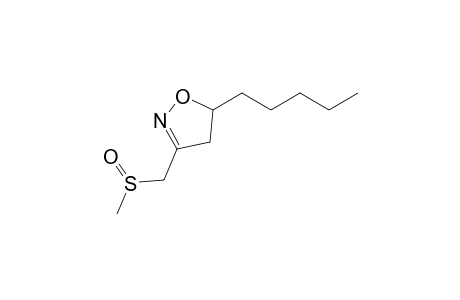 3-(Methylsulfinyl)methyl-5-n-pentylisoxazoline isomer