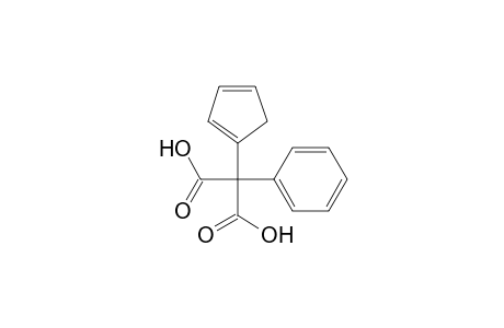 Propanedioic acid, 1,3-cyclopentadien-1-ylphenyl-