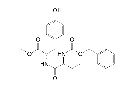 L-(+)-N-(N-carboxy-L-valyl)tyrosine, N-benzyl methyl ester