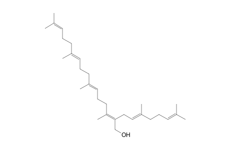 (2E,6E,10E)-2-[(2E)-3,7-Dimethyl-2,6-octadienyl]-3,7,11,15-tetramethyl-2,6,10,14-hexadecatetraen-1-ol