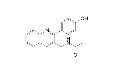 N-[2-(4-Hydroxy-phenyl)-quinolin-3-ylmethyl]acetamide