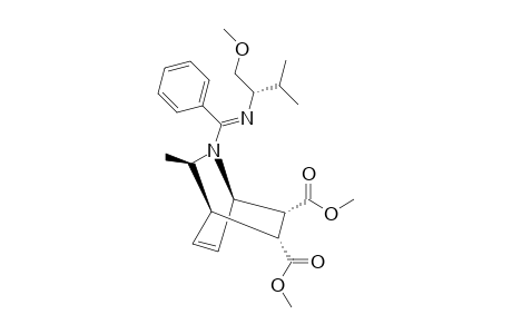 DIMETHYL-2-[(1-METHOXYMETHYL-2-METHYL-PROPYLIMINO)-PHENYL-METHYL]-3-METHYL-2-AZA-BICYCLO-[2.2.2]-OCT-7-ENE-5,6-DICARBOXYLATE