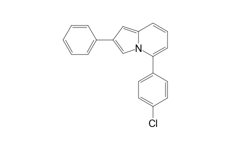 5-(4-Chlorophenyl)-2-phenyl-indolizine