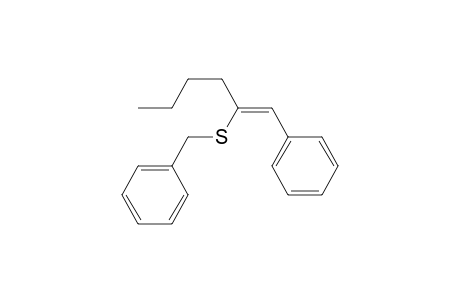 (Z)-2-(Benzylthio)1-phenyl-1-hexene