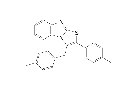 3-(4-Methylbenzyl)-2-(p-tolyl)benzo[4,5]imidazo[2,1-b]thiazole