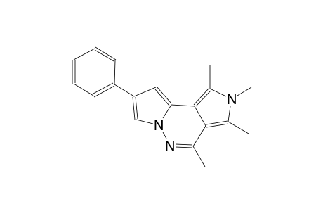 1,2,3,4-tetramethyl-8-phenyl-2H-dipyrrolo[1,2-b:3,4-d]pyridazine