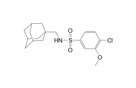 N-Adamantan-1-ylmethyl-4-chloro-3-methoxy-benzenesulfonamide