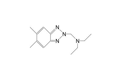 2-(N,N-Diethylamino-methyl)-5,6-dimethyl-benzotriazole