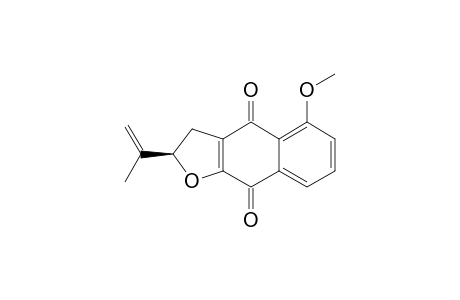 (2R)-5-Methoxy-dehydroiso-.alpha.-Lapachone