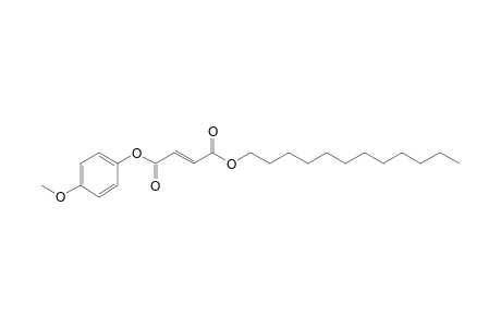 Fumaric acid, dodecyl 4-methoxyphenyl ester