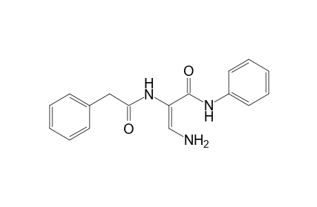 alpha-aminomethylene-alpha-(phenylacetamido)-acetanilide