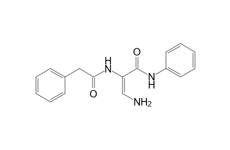 alpha-aminomethylene-alpha-(phenylacetamido)-acetanilide