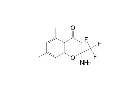 2-Amino-5,7-dimethyl-2-(trifluoromethyl)-2,3-dihydro-4H-chromen-4-one