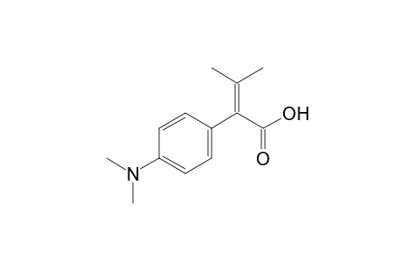 2-[p-(dimethylamino)phenyl]-3-methylcrotonic acid