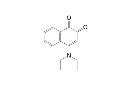 4-(diethylamino)-1,2-napthoquinone