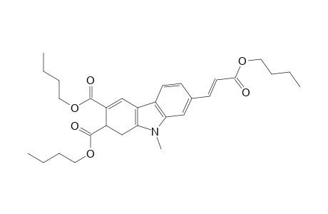 Dibutyl 7-(3-butoxy-3-oxoprop-1-enyl)-9-methyl-2,9-dihydro-1H-carbazole-2,3-dicarboxylate