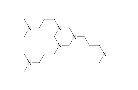 3-[3,5-bis[3-(dimethylamino)propyl]-1,3,5-triazinan-1-yl]-N,N-dimethyl-1-propanamine