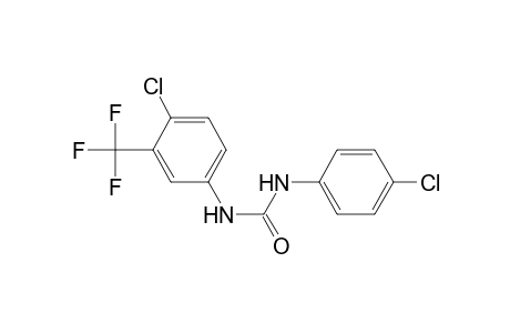 1-(4-Chlorophenyl)-3-[4-chloro-3-(trifluoromethyl)phenyl]urea