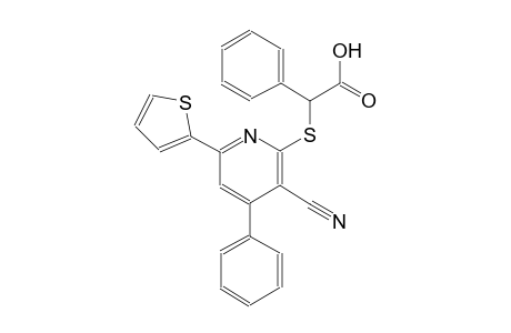 {[3-cyano-4-phenyl-6-(2-thienyl)-2-pyridinyl]sulfanyl}(phenyl)acetic acid